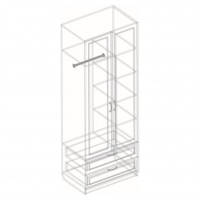 Шкаф "ДА-02" Александрия в Талице - talica.mebel24.online | фото 3