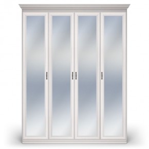 Шкаф распашной четырехдверный зеркальный Неаполь в Талице - talica.mebel24.online | фото 7
