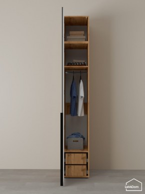 Шкаф с антресолью Linnea MHR-1A-3 2450х400х510 (ДВ-М 11.1.25) в Талице - talica.mebel24.online | фото 6