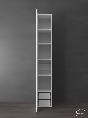 Шкаф с антресолью Linnea MHR-1POA-4 2450х400х510 (Белый-М 11.1.2) в Талице - talica.mebel24.online | фото 6