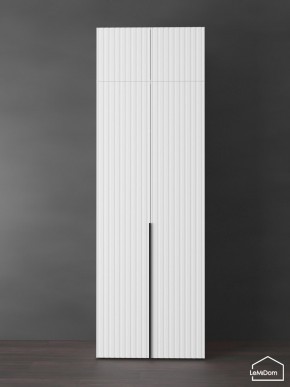 Шкаф с антресолью Linnea MHR-2A-2 2450х800х510 (Белый-М 11.1.1) в Талице - talica.mebel24.online | фото 5