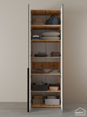 Шкаф с антресолью Linnea MHR-2A-2 2450х800х510 (ДВ-М 11.1.25) в Талице - talica.mebel24.online | фото 4