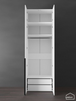 Шкаф с антресолью Linnea MHR-2A-3 2450х800х510 (Белый-М 11.1.1) в Талице - talica.mebel24.online | фото 6