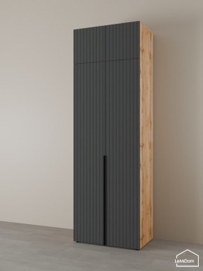 Шкаф с антресолью Linnea MHR-2A-3 2450х800х510 (ДВ-М 11.1.25) в Талице - talica.mebel24.online | фото 1