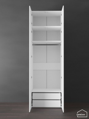Шкаф с антресолью Linnea MHR-2POA-3 2450х800х510 (Белый-М 11.1.2) в Талице - talica.mebel24.online | фото 5