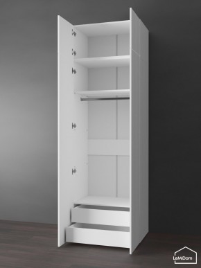 Шкаф с антресолью Linnea MHR-2POA-3 2450х800х510 (Белый-М 11.1.2) в Талице - talica.mebel24.online | фото 6