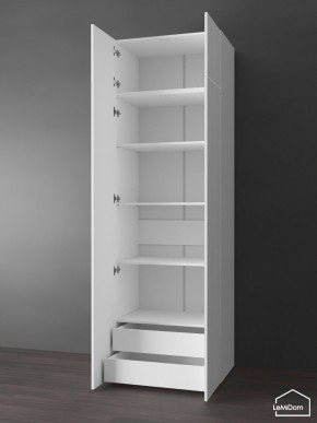 Шкаф с антресолью Linnea MHR-2POA-4 2450х800х510 (Белый-М 11.1.2) в Талице - talica.mebel24.online | фото 5