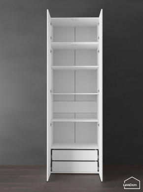Шкаф с антресолью Linnea MHR-2POA-4 2450х800х510 (Белый-М 11.1.2) в Талице - talica.mebel24.online | фото 6