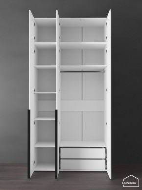 Шкаф с антресолью Linnea MHR-3A-2 2450х1200х510 (Белый-М 11.1.2) в Талице - talica.mebel24.online | фото 6