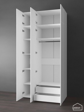Шкаф с антресолью Linnea MHR-3POA-2 2450х1200х510 (Белый-М 11.1.1) в Талице - talica.mebel24.online | фото 5