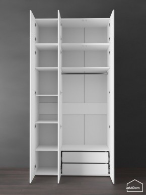 Шкаф с антресолью Linnea MHR-3POA-2 2450х1200х510 (Белый-М 11.1.1) в Талице - talica.mebel24.online | фото 6