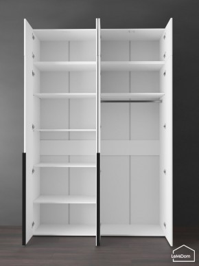 Шкаф с антресолью Linnea MHR-4A-1 2450х1600х510 (Белый-М 11.1.1) в Талице - talica.mebel24.online | фото 4