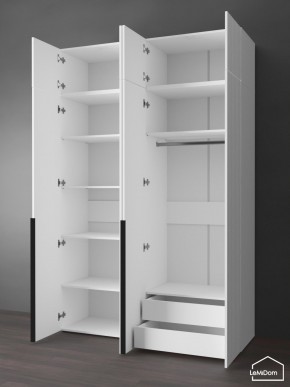 Шкаф с антресолью Linnea MHR-4A-2 2450х1600х510 (Белый-М 11.1.2) в Талице - talica.mebel24.online | фото 6