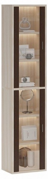 Шкаф-витрина Домино СУ(ш1в2)+2ФС в Талице - talica.mebel24.online | фото 2