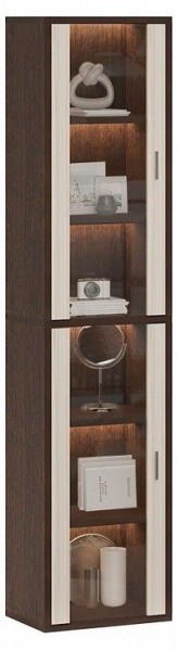 Шкаф-витрина Домино СУ(ш1в2)+2ФС в Талице - talica.mebel24.online | фото 2