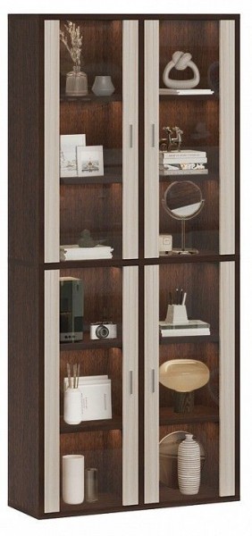 Шкаф-витрина Домино СУ(ш2в2)+4ФС в Талице - talica.mebel24.online | фото 2