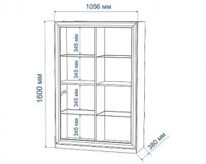 Шкаф-витрина Нобиле ШВтН ФСД-ФСД в Талице - talica.mebel24.online | фото 2