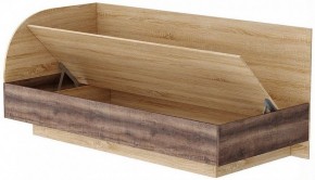 СОНАТА КРС- 900 Кровать (софа) с ПМ (дуб сонома/дуб сакраменто) в Талице - talica.mebel24.online | фото 2
