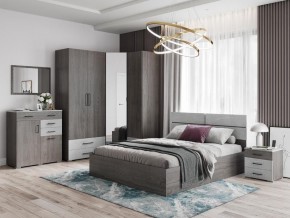 Спальня Теана Ясень Анкор темный/Мрамор лайт в Талице - talica.mebel24.online | фото