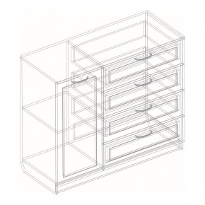 Спальный гарнитур Александрия (модульный) в Талице - talica.mebel24.online | фото 21