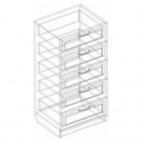 Спальный гарнитур Александрия (модульный) в Талице - talica.mebel24.online | фото 23