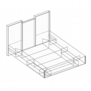 Спальный гарнитур Александрия (модульный) в Талице - talica.mebel24.online | фото 3