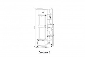 СТЕФАНИ-2 Шкаф в Талице - talica.mebel24.online | фото 2