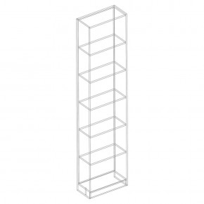 Стеллаж боковой "Сандра" в Талице - talica.mebel24.online | фото 3