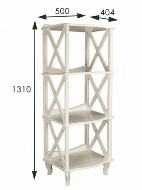 Стеллаж Джульетта 3 в Талице - talica.mebel24.online | фото 4