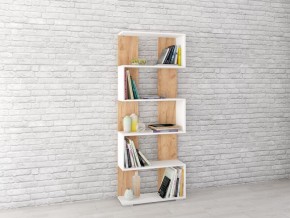 Стеллаж Ромео-1 Дуб крафт золотой/Белый в Талице - talica.mebel24.online | фото
