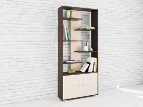 Стеллаж Ромео-4 венге/дуб молочный в Талице - talica.mebel24.online | фото