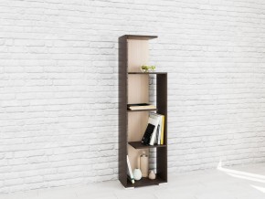 Стеллаж Ромео-6 Дуб молочный/Венге в Талице - talica.mebel24.online | фото