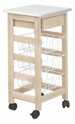 Стеллаж С ящиком и корзинами в Талице - talica.mebel24.online | фото 2