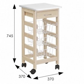 Стеллаж С ящиком и корзинами в Талице - talica.mebel24.online | фото 7