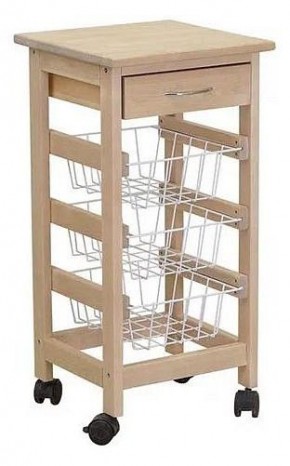 Стеллаж С ящиком и корзинами в Талице - talica.mebel24.online | фото 2