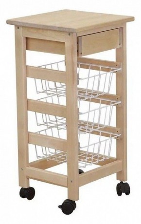 Стеллаж С ящиком и корзинами в Талице - talica.mebel24.online | фото 3