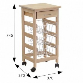 Стеллаж С ящиком и корзинами в Талице - talica.mebel24.online | фото 8