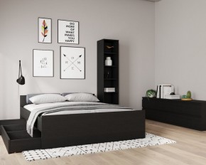 Стеллаж СИРИУС узкий, с пятью полками, цвет Дуб Венге в Талице - talica.mebel24.online | фото 3