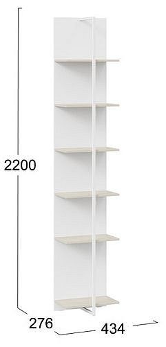 Стеллаж Сканди в Талице - talica.mebel24.online | фото 2