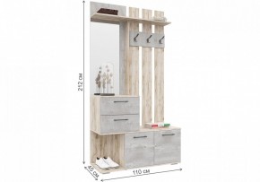 Стенка для прихожей Бостон в Талице - talica.mebel24.online | фото 6