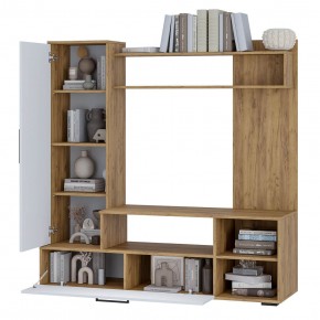 Гостиная Евро 2 (крафт/белый) в Талице - talica.mebel24.online | фото 2