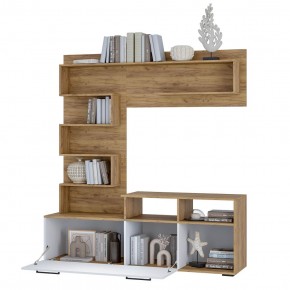 Гостиная Евро (крафт/белый) в Талице - talica.mebel24.online | фото 2