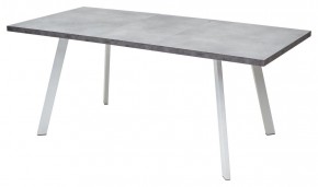 Стол BRICK M 140 Бетон Портленд/ Белый М-City в Талице - talica.mebel24.online | фото 1