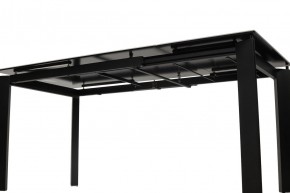 Стол CORNER 120 MATTE STATUARIO Белый мрамор матовый керамика, стекло/ черный каркас, ®DISAUR в Талице - talica.mebel24.online | фото 9