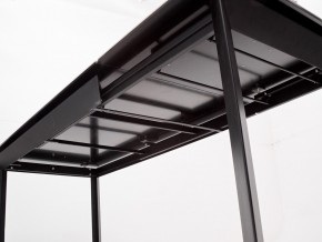 Стол CREMONA 140 HIGH GLOSS STATUARIO Белый мрамор глянцевый, керамика/ черный каркас, ®DISAUR в Талице - talica.mebel24.online | фото 6