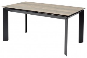 Стол CREMONA 180 KL-61 Под дерево, итальянская керамика / черный каркас, ®DISAUR в Талице - talica.mebel24.online | фото 5