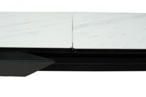 Стол CREMONA 180 KL-99 Белый мрамор матовый, итальянская керамика / черный каркас, ®DISAUR в Талице - talica.mebel24.online | фото 12