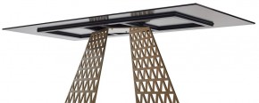 Стол ENNA 220 KL-188 Контрастный мрамор матовый, итальянская керамика/ каркас цвета шампань, ®DISAUR в Талице - talica.mebel24.online | фото 12