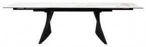 Стол IVAR 180 MARBLES KL-188 Контрастный мрамор, итальянская керамика, ®DISAUR в Талице - talica.mebel24.online | фото 2