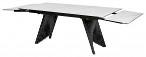 Стол IVAR 200 MARBLES KL-99 Белый мрамор, итальянская керамика, ®DISAUR в Талице - talica.mebel24.online | фото 5